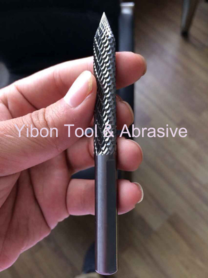 Fabricación de fresas rotativas de carburo para reparación de neumáticos de 6 mm de diámetro / Fresas de esmerilado de neumáticos
