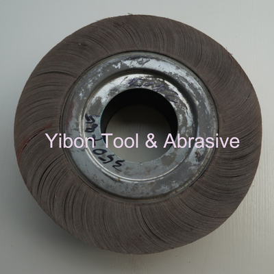 Rueda de acoplamiento plano de 350*50*32 mm para el pulido de tubos de acero