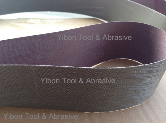Banda abrasiva Trizact 3M 237AA &amp; 307EA original para acero inoxidable