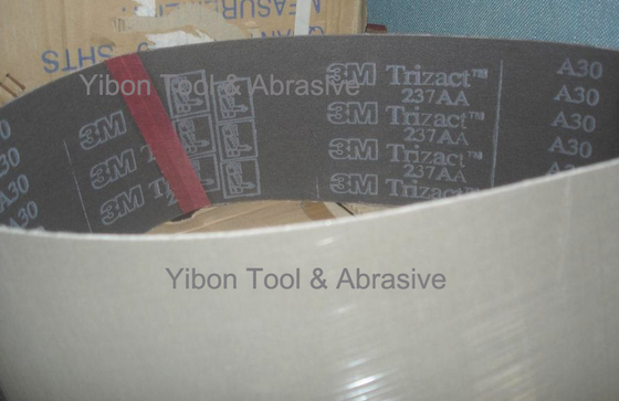 Banda abrasiva Trizact 3M 237AA &amp; 307EA original para acero inoxidable