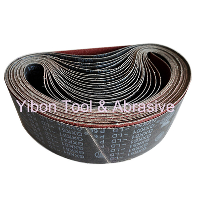 GXK51 Cinturón de lijado abrasivo de óxido de aluminio para muebles