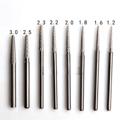1.2mm-3mm joyería cuentas eje fijo carburo de tungsteno pulido fijación aguja de pulido