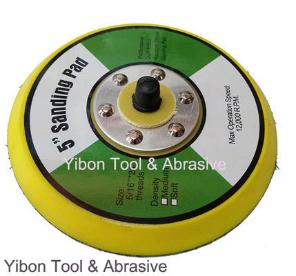 Almohadilla de lijado y pulido de 5 pulgadas con respaldo PSA