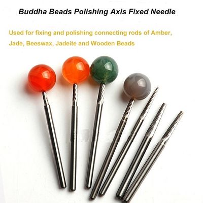 1.2mm-3mm joyería cuentas eje fijo carburo de tungsteno pulido fijación aguja de pulido